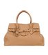 Studded Tote, &pound;550, Handbags, Beige, Leather, Front view
